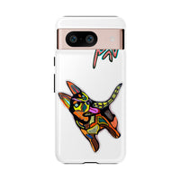HUSKY  Colorful Abstract Dog Phone Case — 'MAD' Signature Protective Case