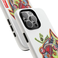 Phone Case — Colorful Abstract PARASITE  Fish Art Tough Cases
