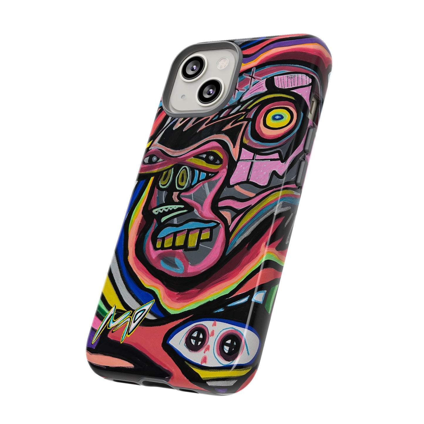 CRAZY Graffiti Phone Case — Colorful Street Art Protective Cover