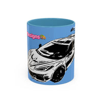 ZR1  Sports Car Coffee Mug - Racing Supercar Accent Mug (11/15oz)