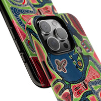 Abstract AFTERLIFE Phone Case — Bold Psychedelic Music Art
