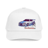Racing Skyline Embroidered Cap — Vintage GT Sports Car Hat