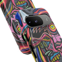 CRAZY Graffiti Phone Case — Colorful Street Art Protective Cover