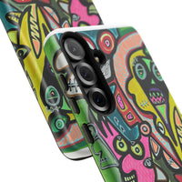 CONCERT  Abstract Graffiti Phone Case — Colorful Street Art Tough Cases