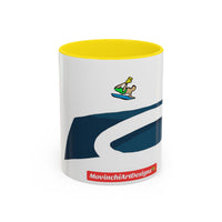 AERIAL.   Wave Accent Coffee Mug — Watersports Lover Gift