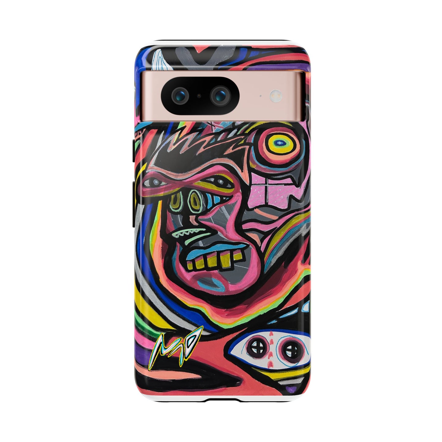 CRAZY Graffiti Phone Case — Colorful Street Art Protective Cover