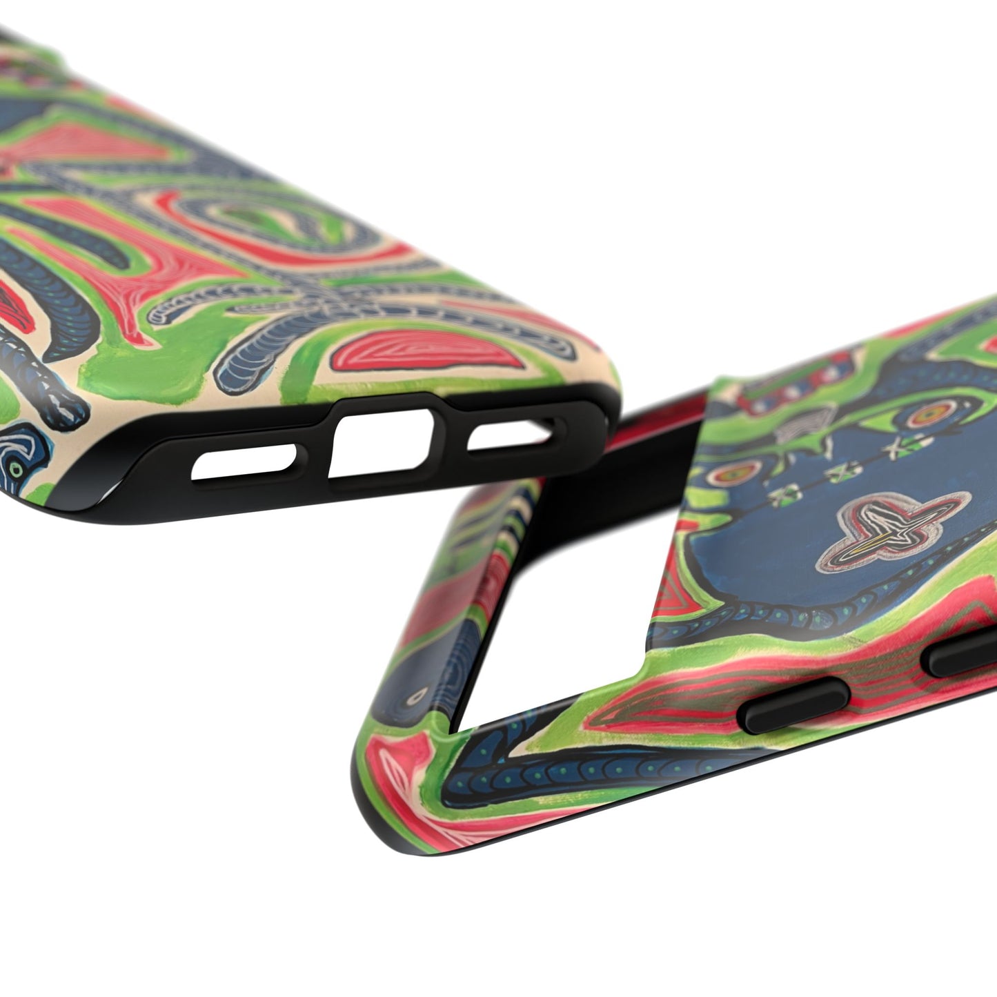 Abstract AFTERLIFE Phone Case — Bold Psychedelic Music Art