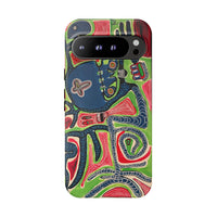 Abstract AFTERLIFE Phone Case — Bold Psychedelic Music Art