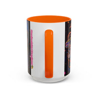 Psychedelic RYDER2.0   Space Goat Accent Coffee Mug — Colorful Cosmic Animal Art (11/15oz)