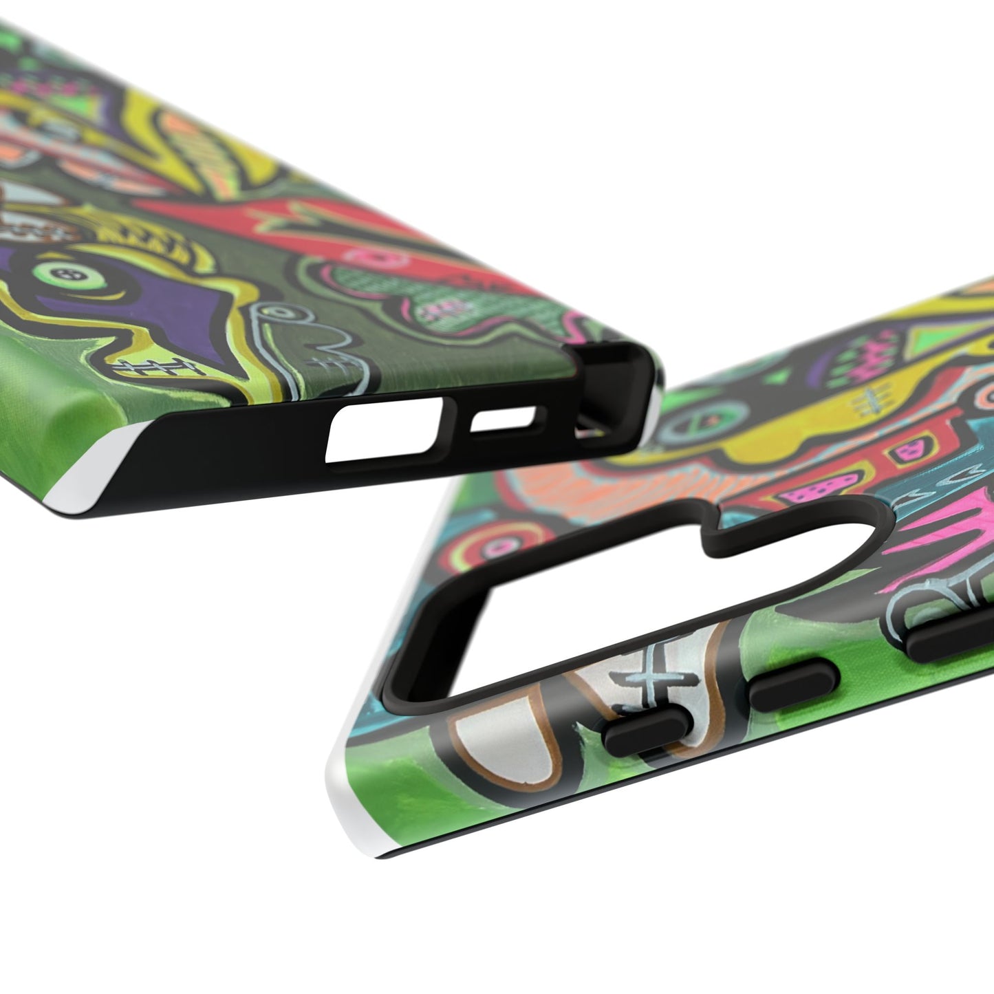 CONCERT  Abstract Graffiti Phone Case — Colorful Street Art Tough Cases