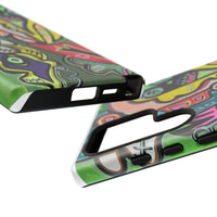 CONCERT  Abstract Graffiti Phone Case — Colorful Street Art Tough Cases