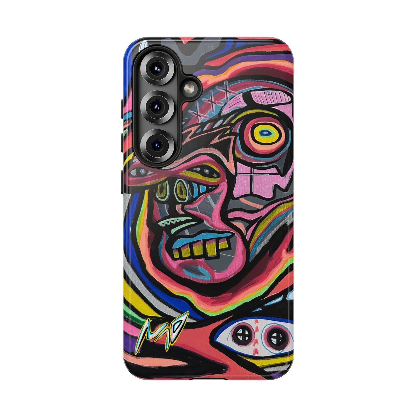 CRAZY Graffiti Phone Case — Colorful Street Art Protective Cover
