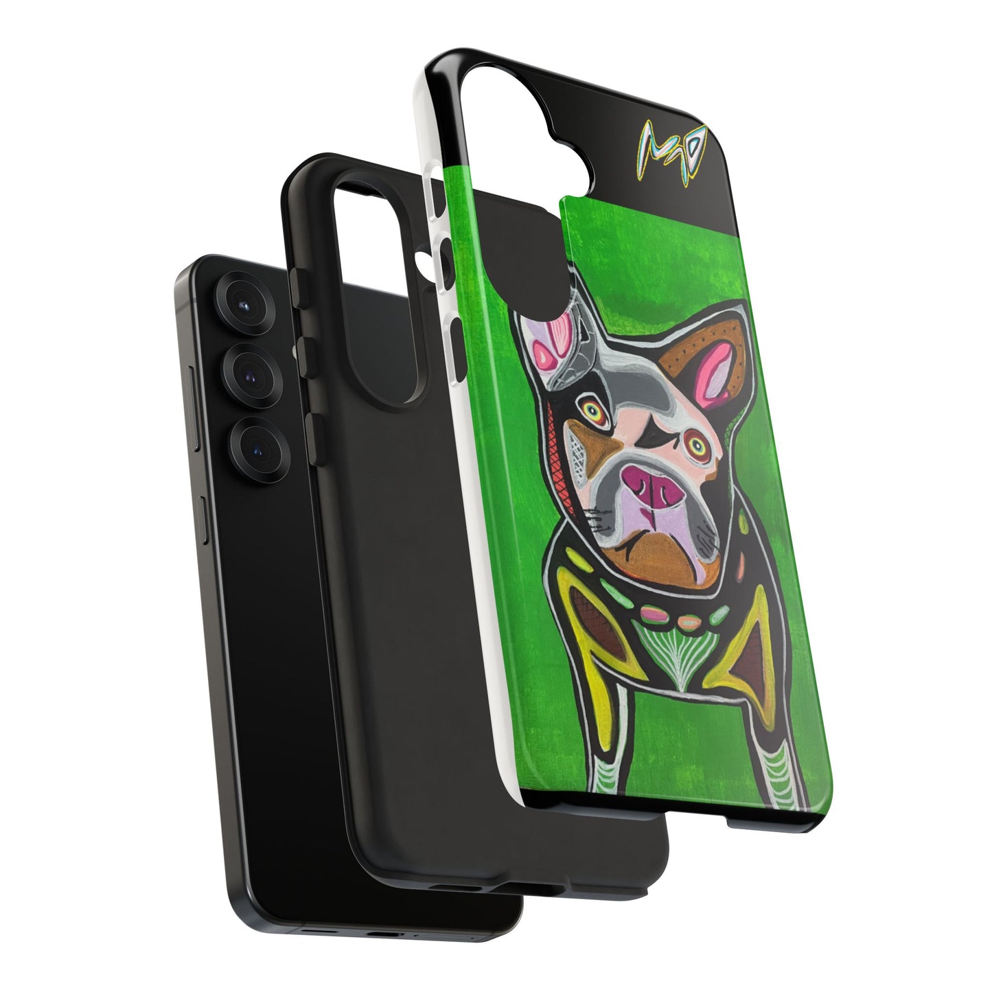 FRENCHIE  Art Phone Case – Colorful Pop Dog iPhone Cover