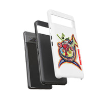 Phone Case — Colorful Abstract PARASITE  Fish Art Tough Cases