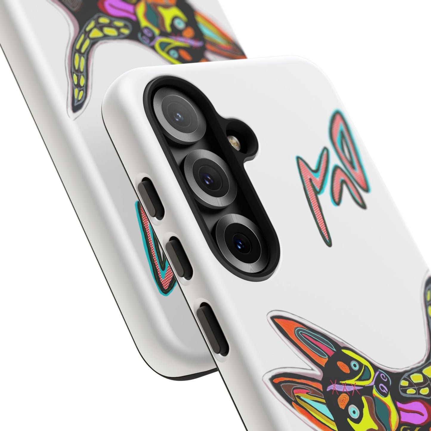 HUSKY  Colorful Abstract Dog Phone Case — 'MAD' Signature Protective Case