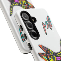 HUSKY  Colorful Abstract Dog Phone Case — 'MAD' Signature Protective Case