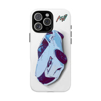 Melvin White Sports Car Phone Case - Retro Pop Art Supercar Protective Tough Case