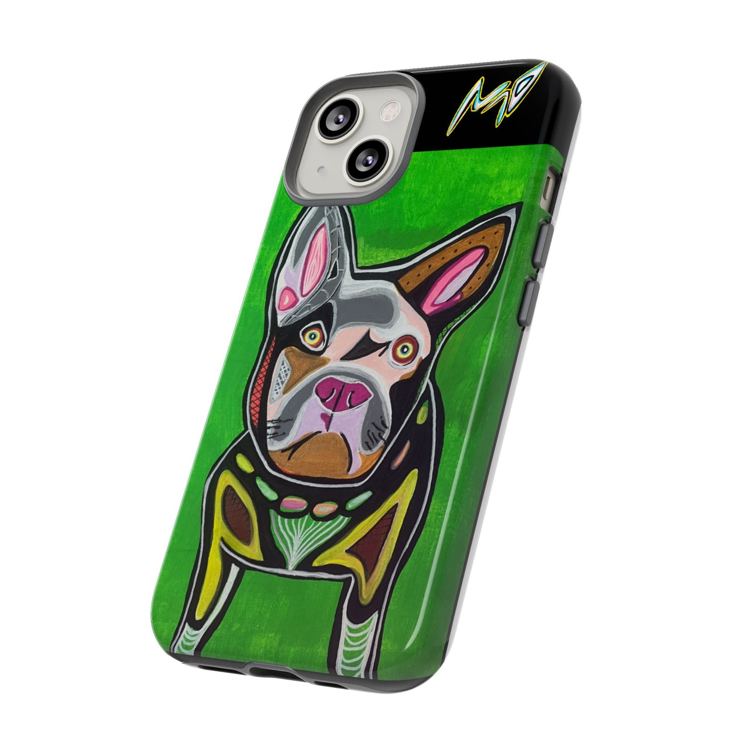 FRENCHIE  Art Phone Case – Colorful Pop Dog iPhone Cover