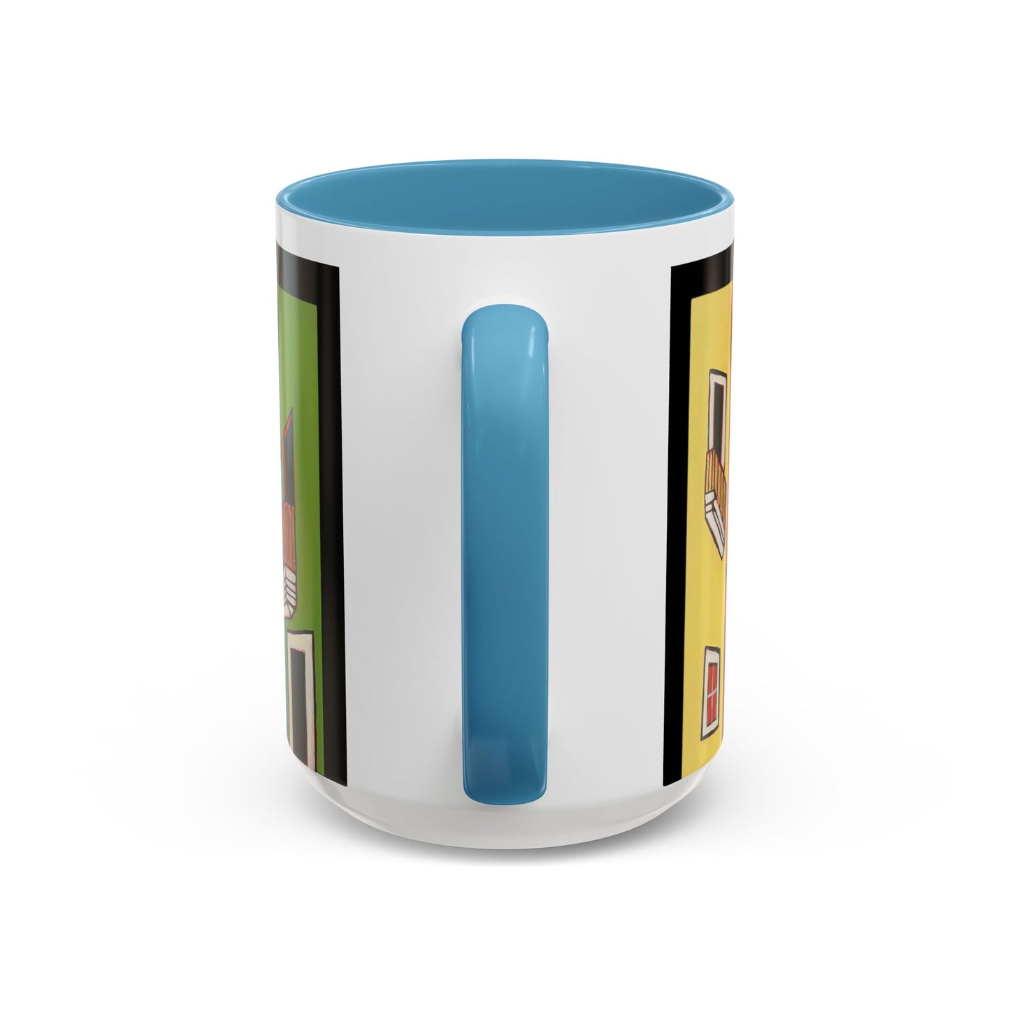 VIEJO SAN JUAN,  Colorful Cityscape Coffee Mug — Vibrant European Street Accent Mug