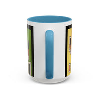 VIEJO SAN JUAN,  Colorful Cityscape Coffee Mug — Vibrant European Street Accent Mug