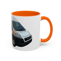 PROMASTER.  Coffee Mug — Postal Delivery Van Illustration