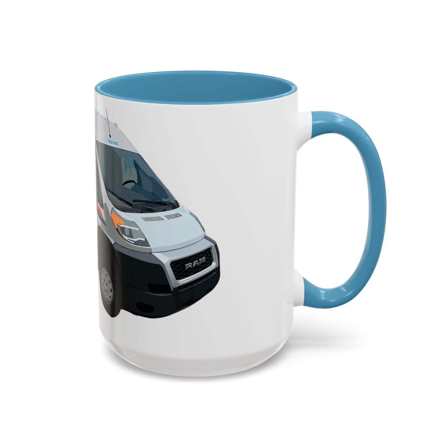PROMASTER.  Coffee Mug — Postal Delivery Van Illustration