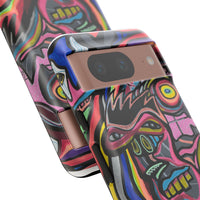 CRAZY Graffiti Phone Case — Colorful Street Art Protective Cover