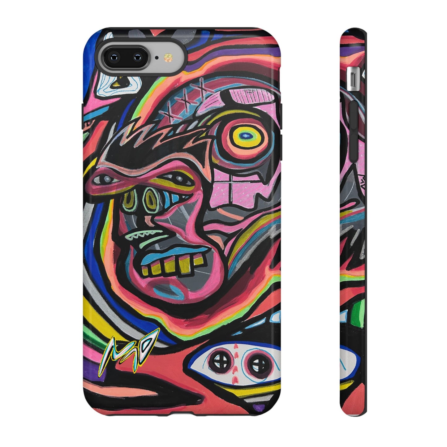 CRAZY Graffiti Phone Case — Colorful Street Art Protective Cover