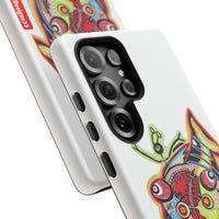 Phone Case — Colorful Abstract PARASITE  Fish Art Tough Cases