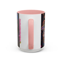 Psychedelic RYDER2.0   Space Goat Accent Coffee Mug — Colorful Cosmic Animal Art (11/15oz)