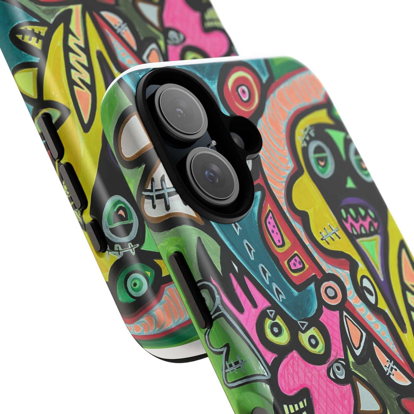 CONCERT  Abstract Graffiti Phone Case — Colorful Street Art Tough Cases