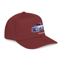 Racing Skyline Embroidered Cap — Vintage GT Sports Car Hat