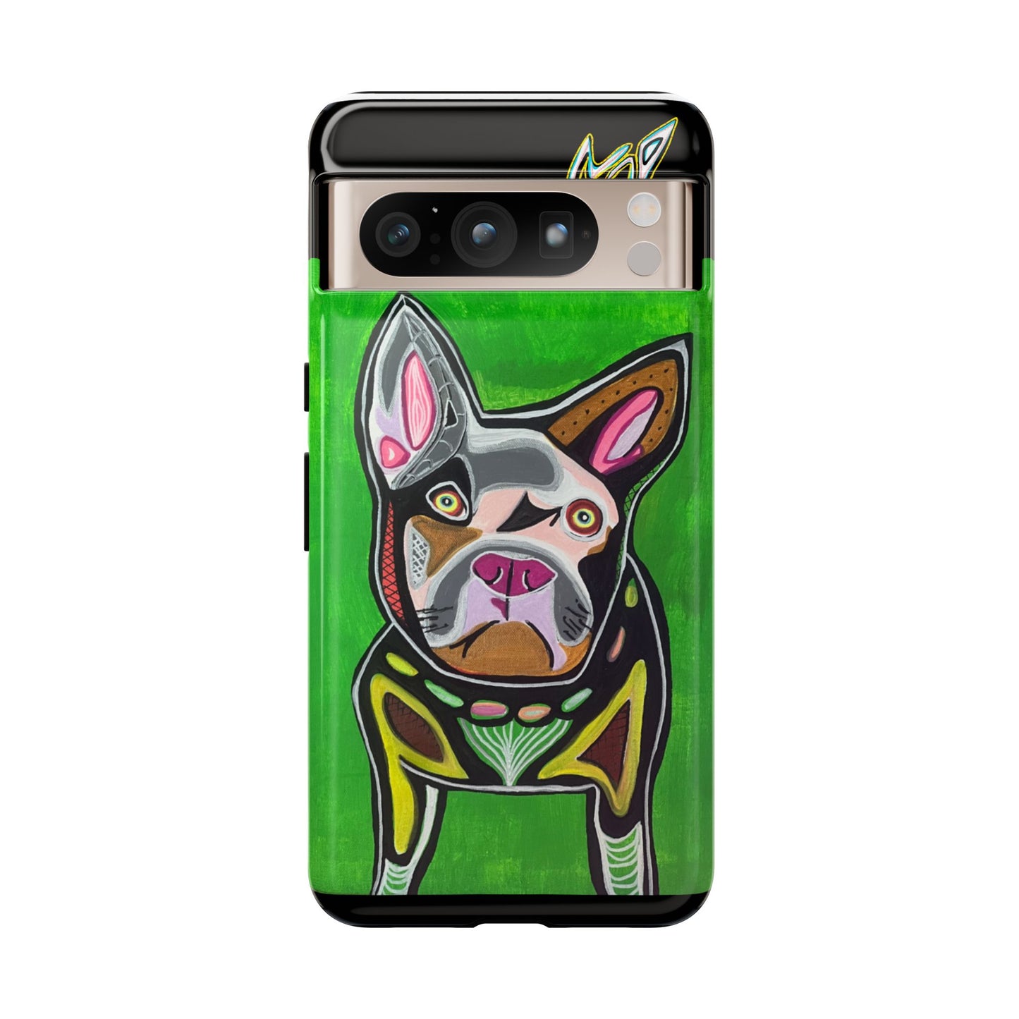 FRENCHIE  Art Phone Case – Colorful Pop Dog iPhone Cover