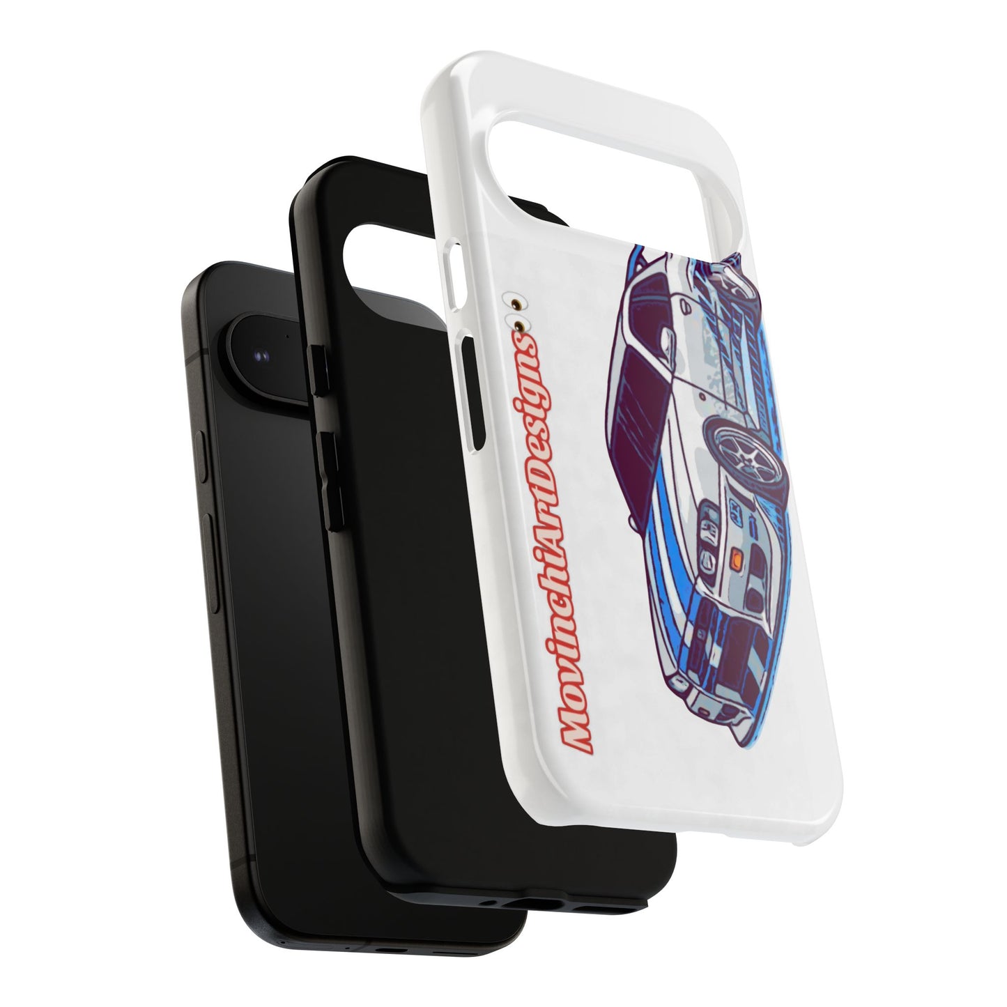 Retro Skyline r34 Phone Case — Vintage Sports Car Graphic