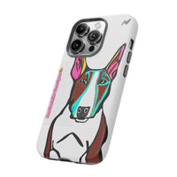 MR Bull Terrier Phone Case — Colorful Pop Art Tough Cases for Dog Lovers
