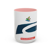 AERIAL.   Wave Accent Coffee Mug — Watersports Lover Gift