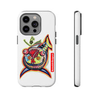 Phone Case — Colorful Abstract PARASITE  Fish Art Tough Cases