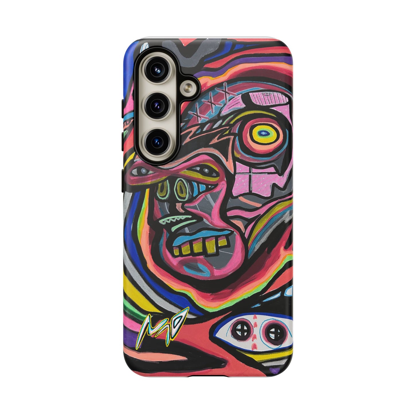 CRAZY Graffiti Phone Case — Colorful Street Art Protective Cover