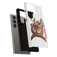 Phone Case — Colorful Abstract PARASITE  Fish Art Tough Cases