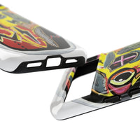VINCENT.  Skull Riot Phone Case – Colorful Abstract Horror Art Protective Cover