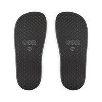 THE REBEL  Men's Graphic Slide Sandals — Removable Strap Colorful Mascot Design