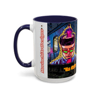 OLIVER TREE "The Goat"Urban Graffiti Coffee Mug — Colorful Retro Subway Art