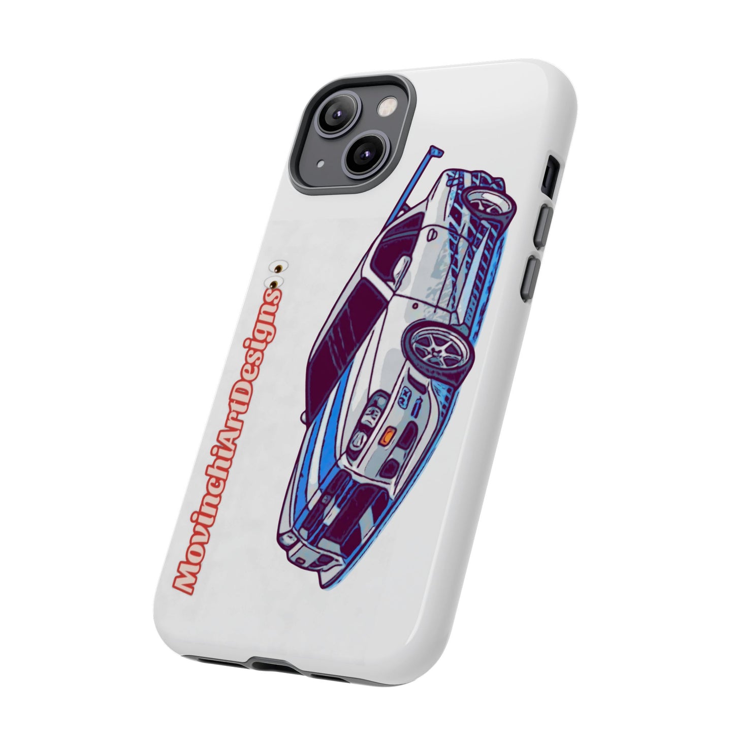 Retro Skyline r34 Phone Case — Vintage Sports Car Graphic