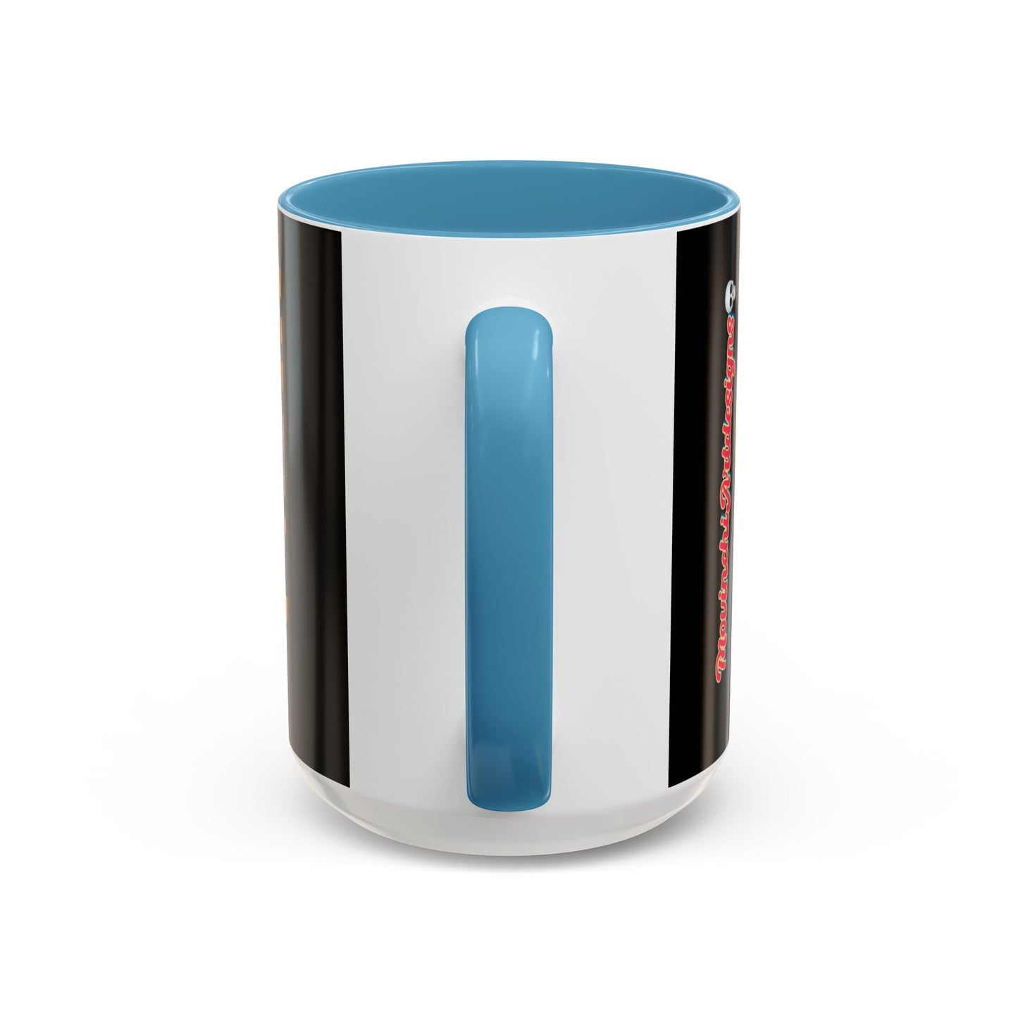 Coffee Mug — Colorful Abstract Cross Accent Ceramic Mug (11/15 oz)