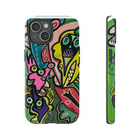 CONCERT  Abstract Graffiti Phone Case — Colorful Street Art Tough Cases