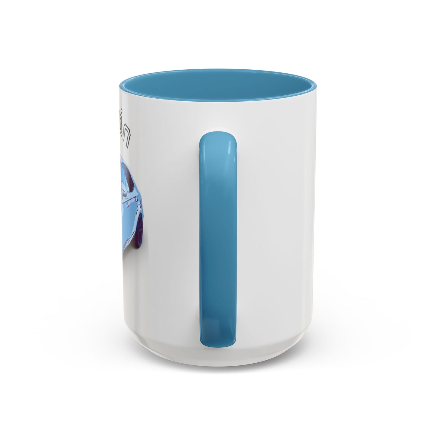MELVIN.  Personalized Car Coffee Mug — 'Melvin' Sports Car Accent Mug (11/15oz)