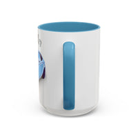 MELVIN.  Personalized Car Coffee Mug — 'Melvin' Sports Car Accent Mug (11/15oz)