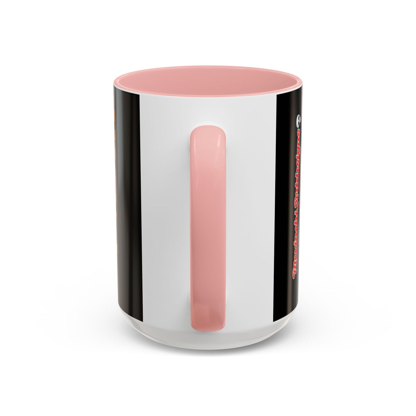 Coffee Mug — Colorful Abstract Cross Accent Ceramic Mug (11/15 oz)