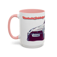 R35.  Sports Car Accent Mug — Nissan GT-R Inspired Coffee Cup (11/15oz)