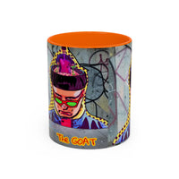 OLIVER TREE "the GOAT".   Graphic Coffee Mug – Pop Art Streetwear Design (11/15oz)